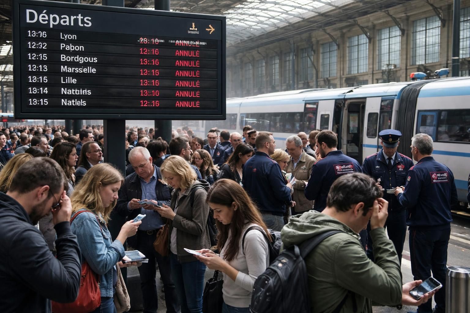 découvrez les étapes simples pour obtenir le remboursement de votre billet de train en cas d'annulation liée à la grève du 10 juin.