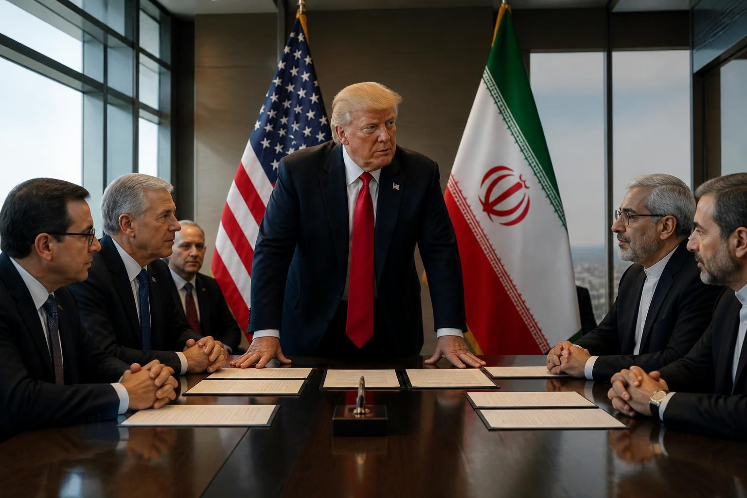 donald trump annonce la signature imminente d'un accord avec l'iran pour apaiser la guerre au moyen-orient, prévue dès jeudi ou vendredi.