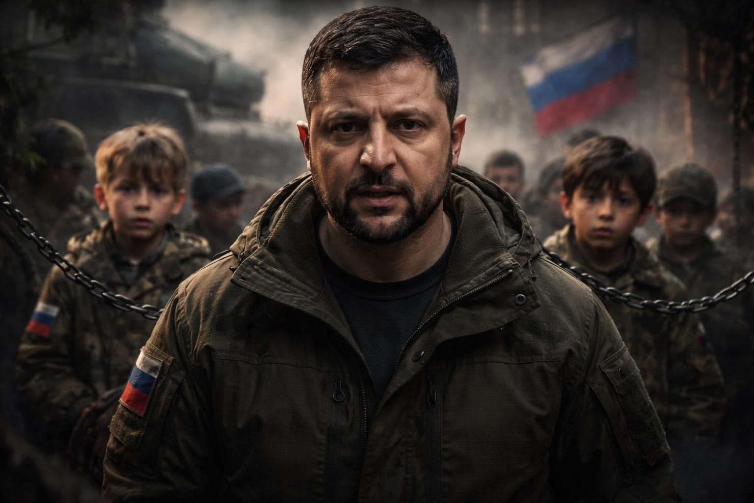 volodymyr zelensky alerte sur le recrutement forcé d'enfants enlevés par la russie en ukraine, dénonçant leur endoctrinement guerrier et anti-ukrainien dans le cadre du conflit en cours.