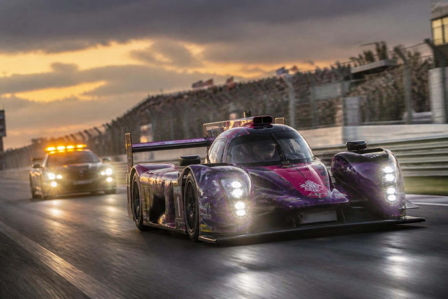 revivez les heures du mans 2026 où doriane pin reprend la tête de la catégorie lmp2 après 18 heures de course, sous la vigilance de la safety car. suivez cette bataille palpitante en direct !