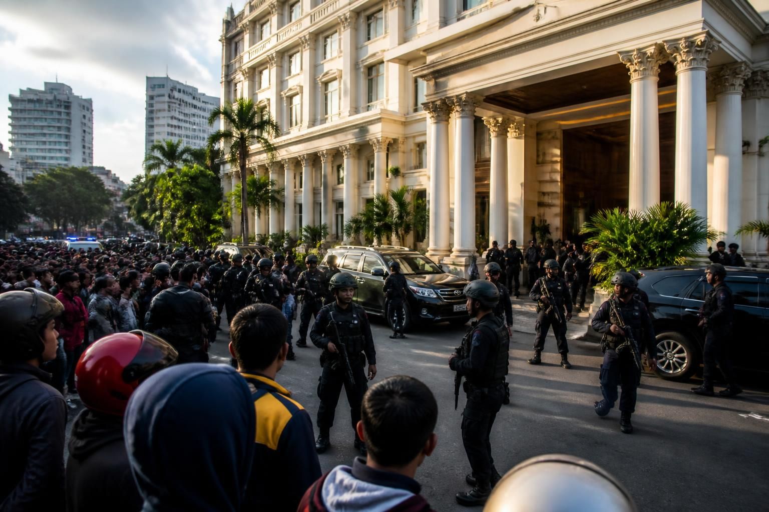 saisie spectaculaire de l’hôtel sultan à jakarta, un événement majeur qui secoue la capitale indonésienne et suscite de nombreuses réactions.