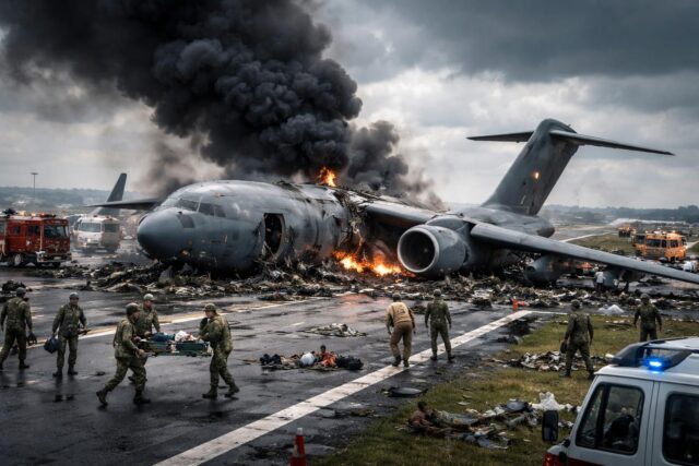 Inde-un-avion-de-transport-militaire-secrase-lors-de-latterrissage-bilan-en-cours-640x427 Alerte en France : des chipolatas infectées à la salmonelle rappelées, vérifiez votre frigo sans tarder !