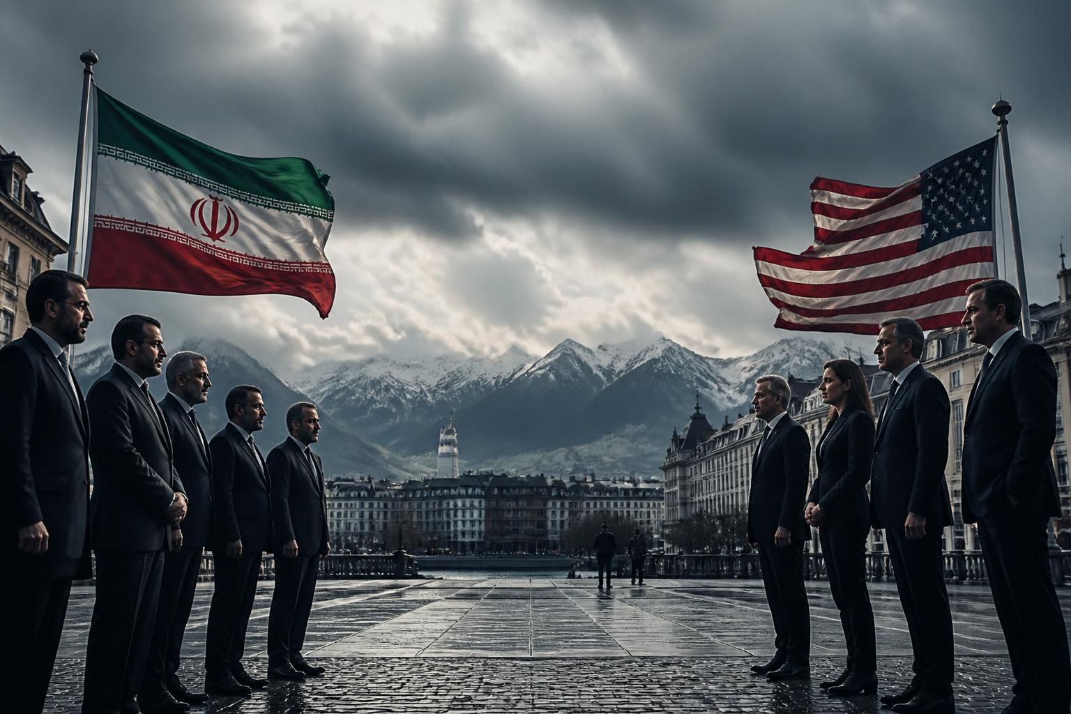 découvrez l'analyse des tensions croissantes entre l'iran et les états-unis lors de leur confrontation en suisse, où les enjeux dépassent le cadre psychologique, sur radio france.