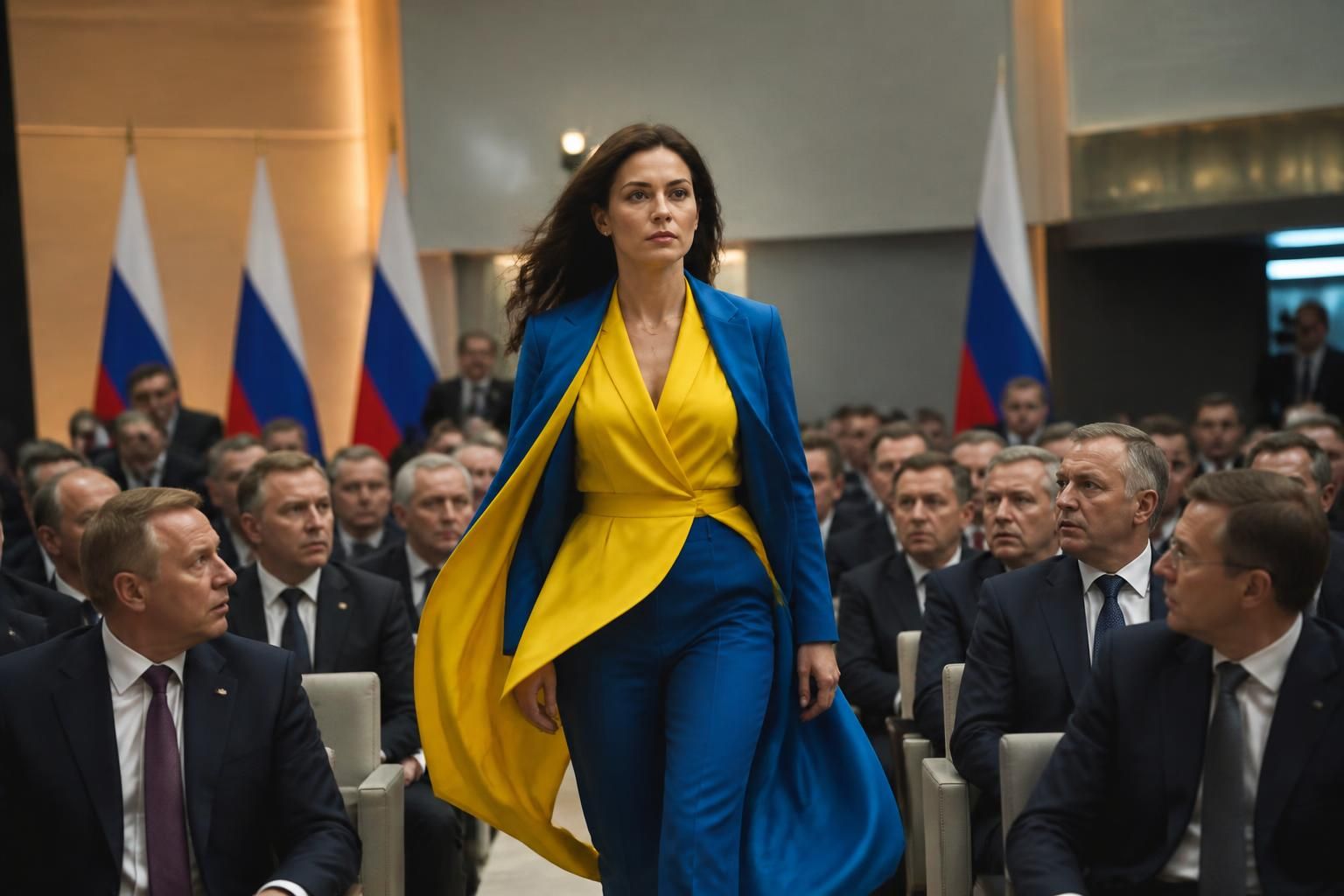 l'ukraine fait une entrée remarquée au « davos russe », suscitant une attention intense lors de cet événement majeur.