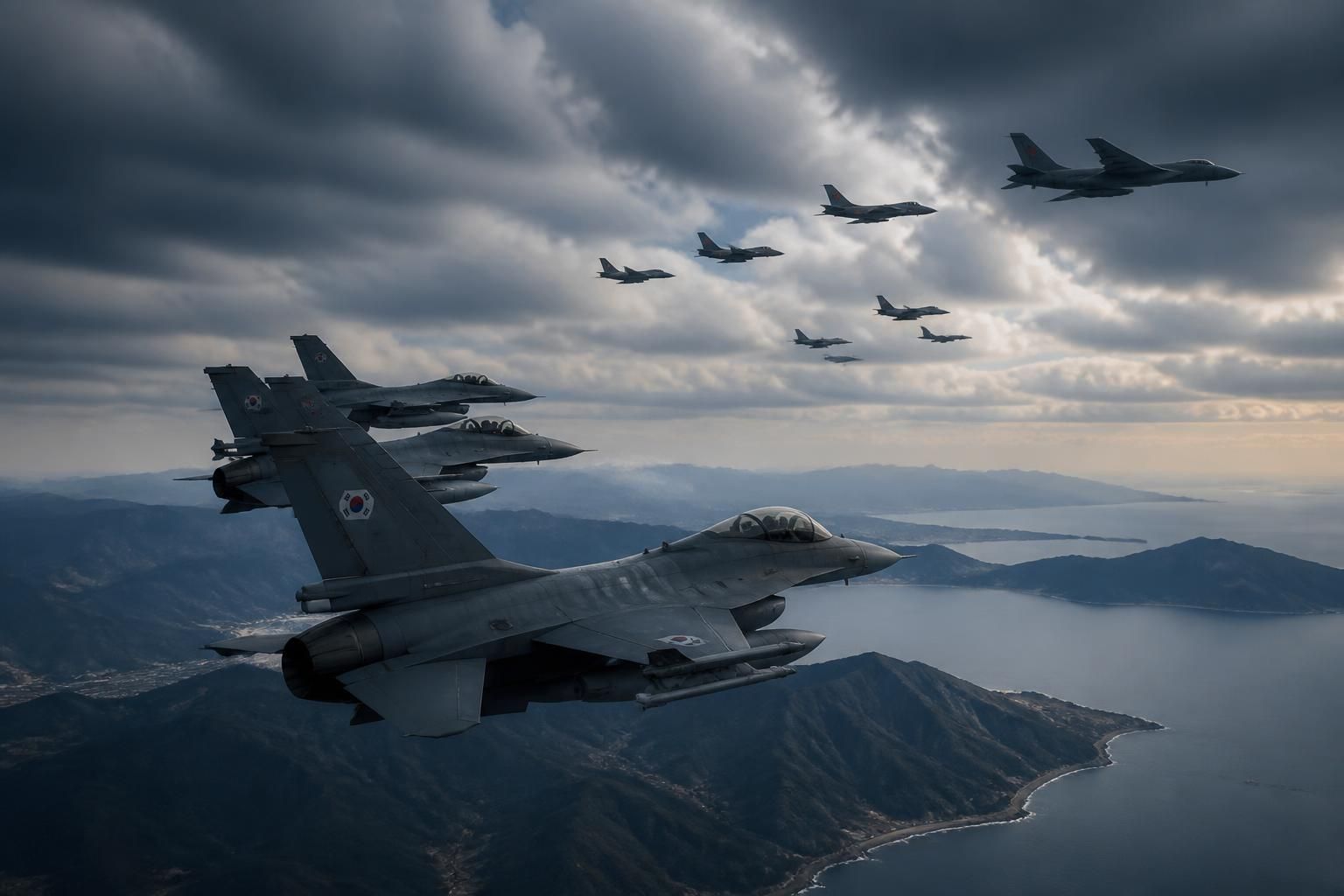 la corée du sud condamne une incursion sans précédent d'avions militaires chinois et russes dans sa zone de défense aérienne, intensifiant les tensions régionales.