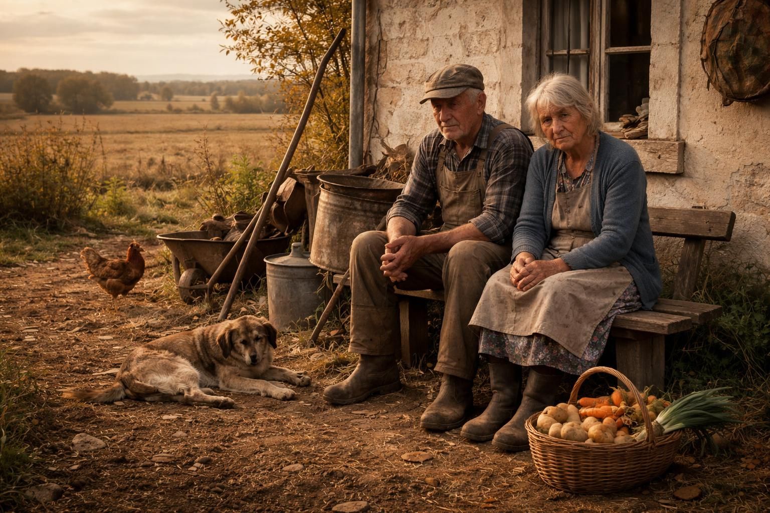 découvrez comment la majorité des retraités agricoles perçoivent des pensions en dessous du seuil de pauvreté et explorez les défis des petites retraites dans les zones rurales.