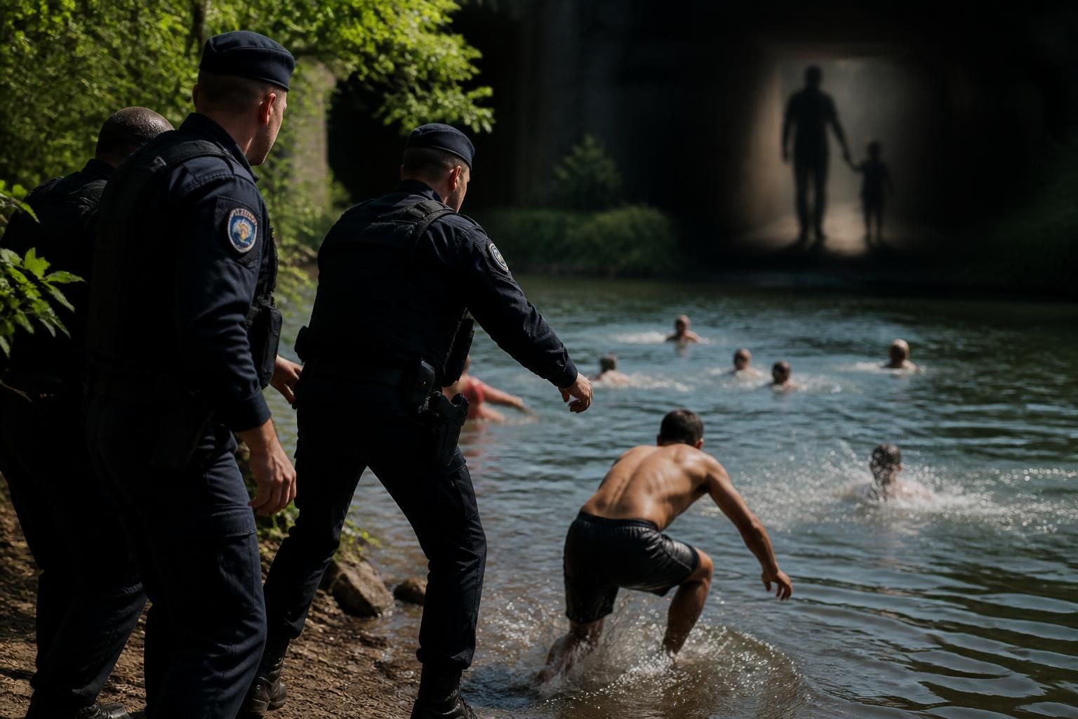 la police française concentre ses efforts sur la répression des baignades illégales, suscitant des critiques quant à la négligence de la lutte contre la pédocriminalité. analyse et répercussions.