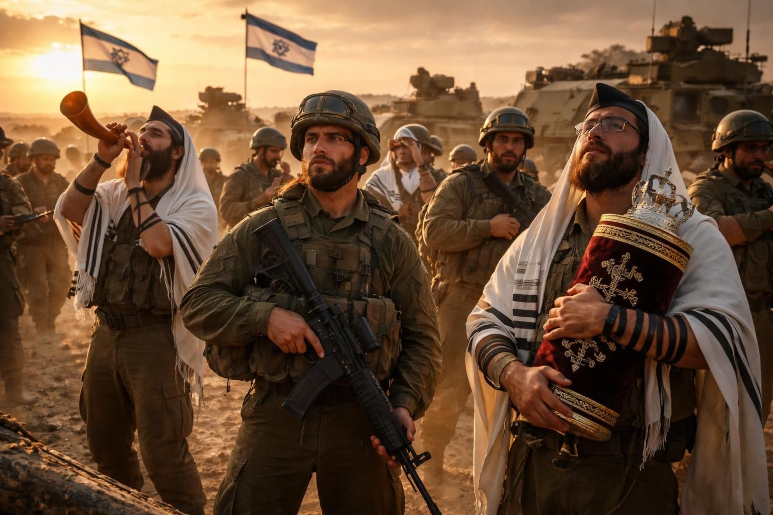 analyse approfondie de la future crise en israël provoquée par l'influence croissante des mouvements messianiques sur la discipline militaire nationale.