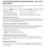 découvrez les projets de laurent ruquier alors qu'il envisage de quitter la télévision après quelques mois d'antenne restants. toutes les révélations sur son avenir médiatique.