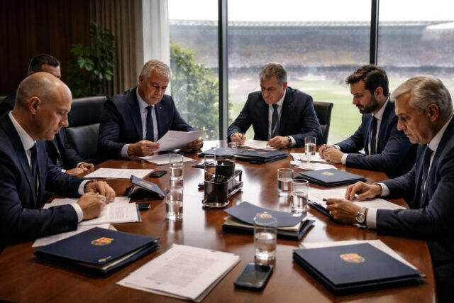 Le-FC-Barcelone-prepare-une-plainte-pour-diffamation-contre-le-president-du-Real-Madrid-640x427 L’OM cible une jeune star prometteuse d’Arsenal pour renforcer son effectif