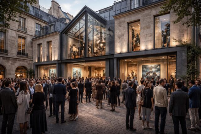 Le-Fonds-Enki-Bilal-inaugure-un-nouvel-espace-artistique-au-coeur-du-Marais-a-Paris-–-Decouvrez-nos-photos-exclusives-640x427 David Hockney illumine Paris en décrochant la lune lors d'une exposition gratuite exceptionnelle