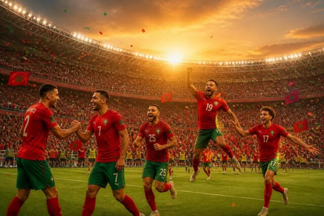 Le-Maroc-atteint-son-meilleur-classement-historique-en-FIFA-se-hissant-a-la-7eme-place-640x427 Clôture spectaculaire de la cérémonie d'ouverture de la Coupe du Monde 2026 : le tournoi débute dans une ambiance électrisante
