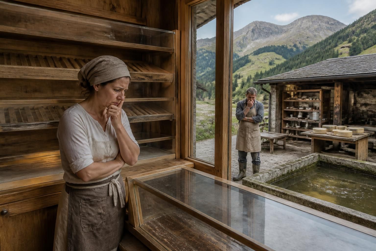 le petit-bornand fait face à une pénurie d'eau potable majeure, entraînant l'arrêt de la boulangerie locale et privant les agriculteurs de production fromagère suite à une contamination bactérienne.