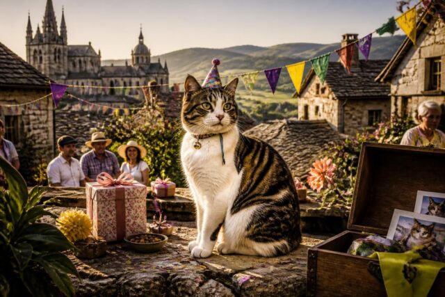 Le-Puy-en-Velay-Le-Chat-Typique-de-Mons-fete-un-double-anniversaire-plein-de-surprises-La-Commere-43-640x427 Line Renaud, 97 ans et toujours en mouvement : l'icône du Nord partage les secrets de sa longévité active