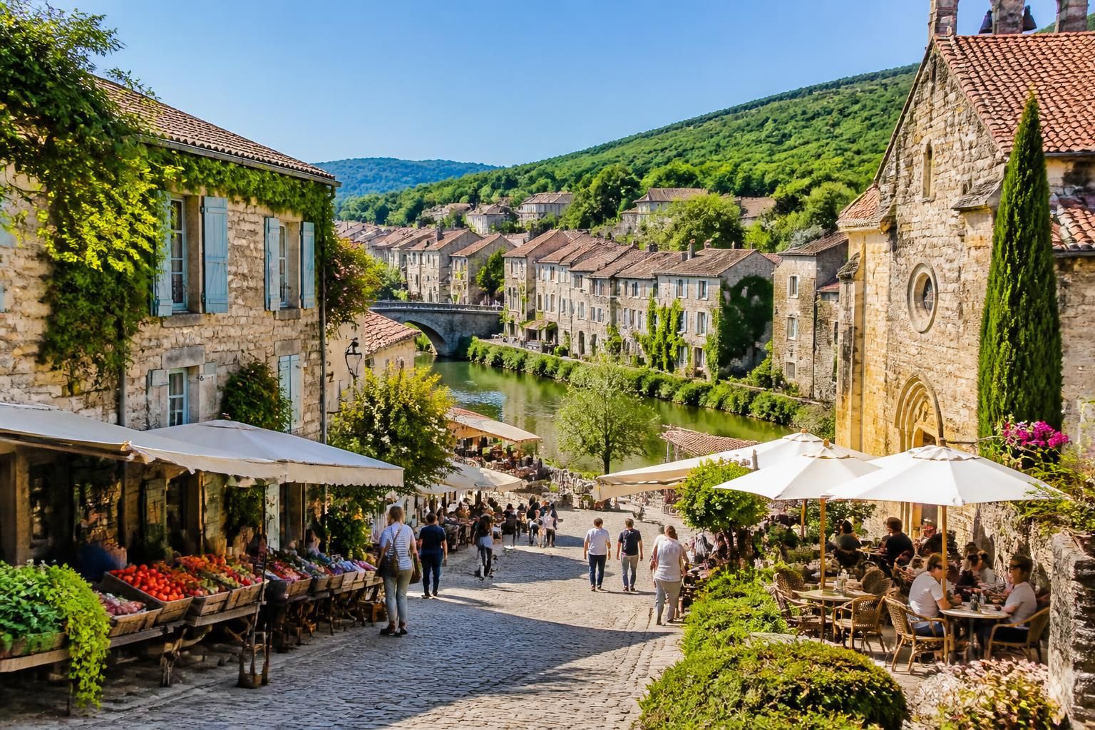 découvrez les 14 charmantes communes en compétition dans l'émission « le village préféré des français » 2026 présentée par stéphane bern, et votez pour votre village coup de cœur.
