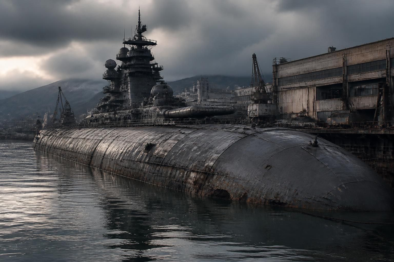 découvrez le retour spectaculaire du colosse nucléaire russe de 28 000 tonnes, prêt à réapparaître après 30 ans d'absence, révélant une nouvelle ère de puissance et de technologie militaire.