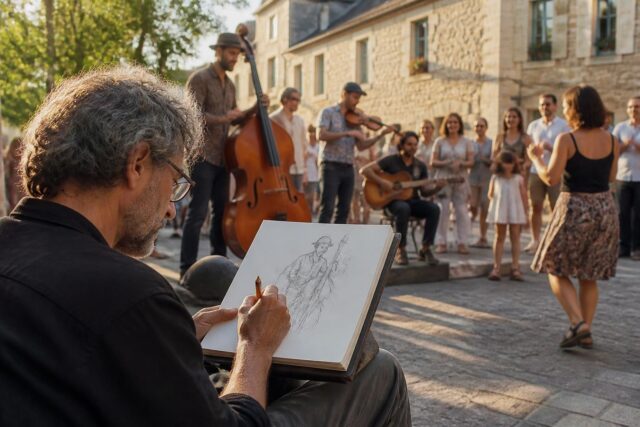 Le-coup-de-crayon-de-Chaunu-celebre-la-Fete-de-la-Musique-Ouest-France-640x427 Disparition d’Abdelwahab Doukkali : un pilier emblématique de la chanson marocaine s’éteint - Tunisie numérique