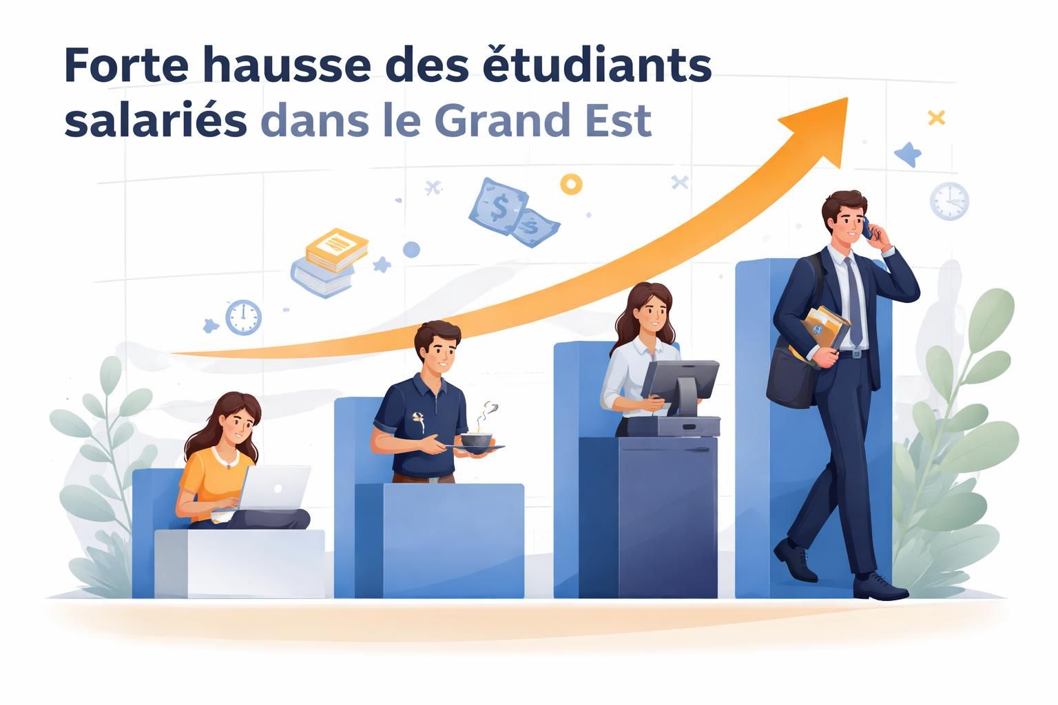 découvrez l'augmentation significative du nombre d'étudiants salariés dans la région grand est et ses implications sur le marché du travail et la vie étudiante.