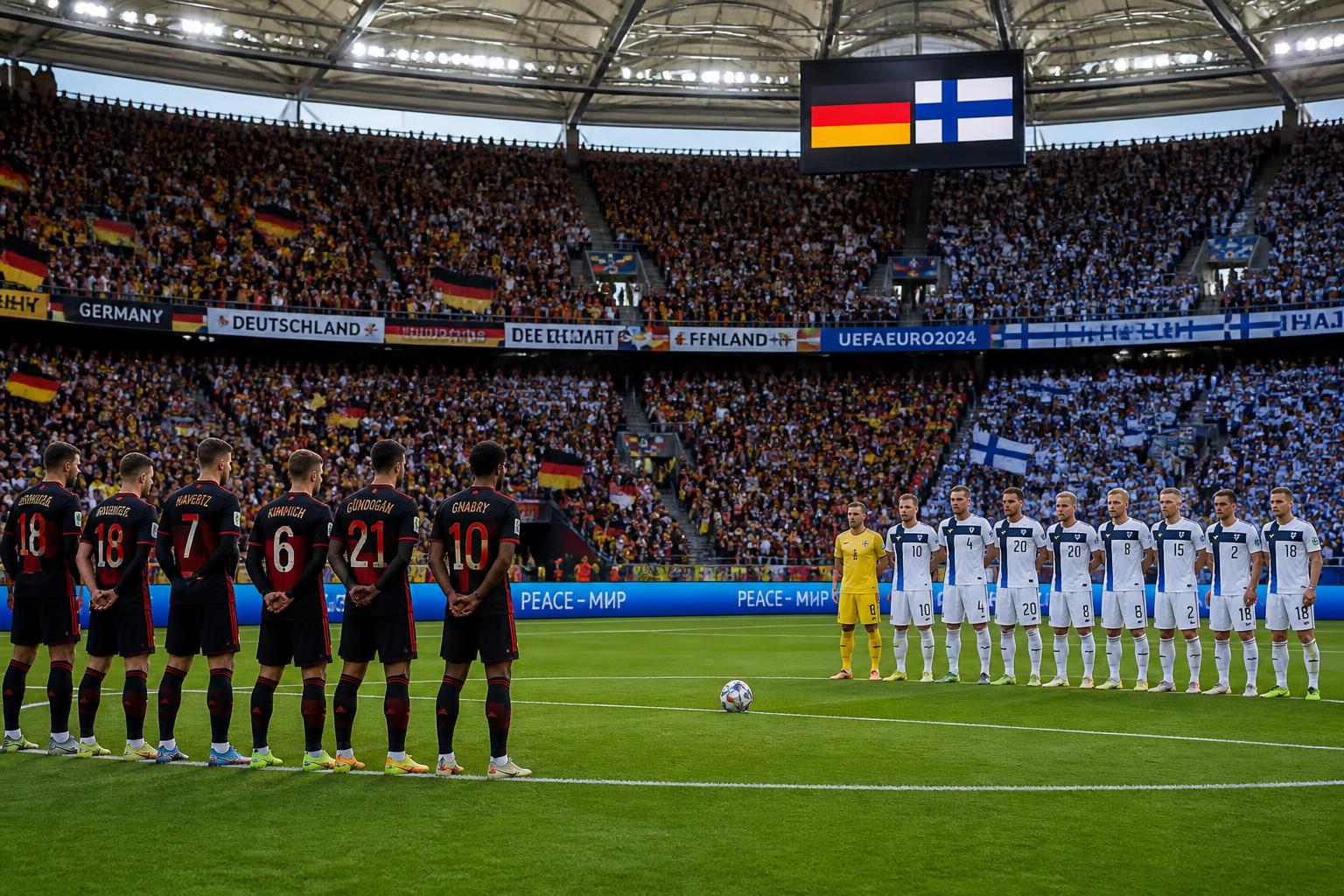 l'équipe nationale allemande disputera un nouveau match contre la finlande ce lundi, un rendez-vous à ne pas manquer sur onefootball.