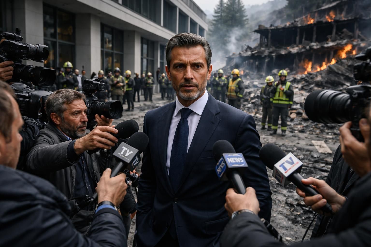 découvrez les tensions autour des moretti, confrontés à une pression judiciaire forte, alors qu'ils tentent un retour controversé aux affaires six mois après l'incendie majeur de crans-montana.