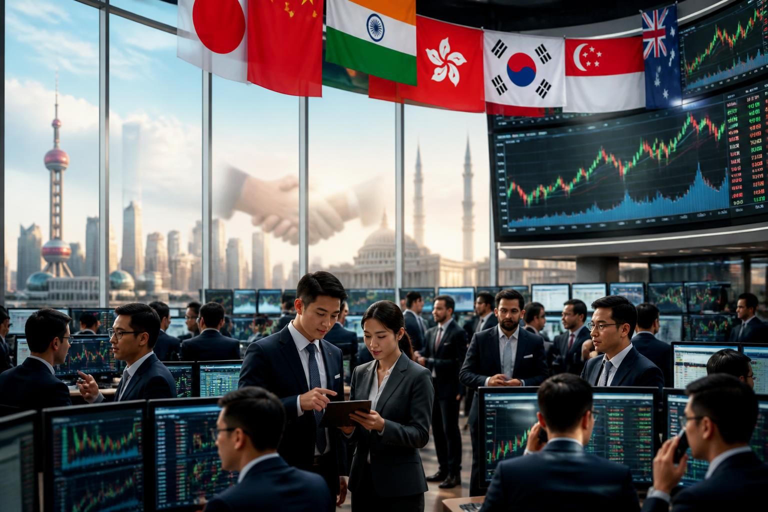 les marchés asiatiques s'envolent grâce à la détente des tensions entre washington et téhéran, stimulant la confiance des investisseurs et dynamisant l'économie régionale.