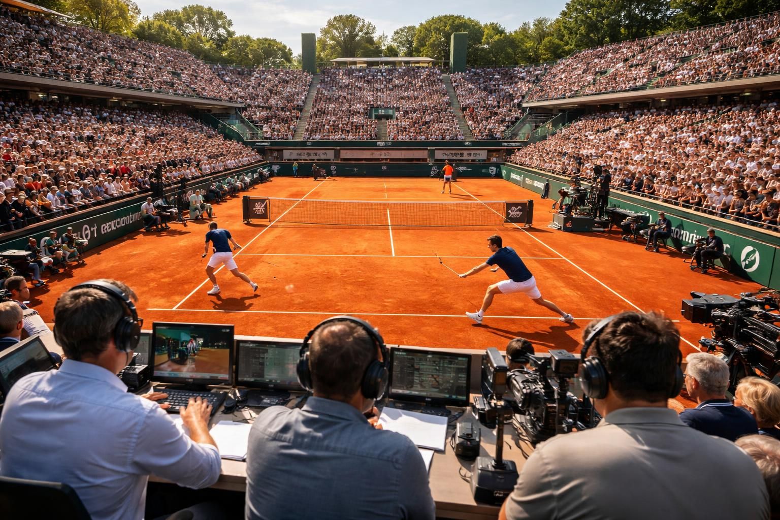 suivez en direct et en français le match de roland-garros du lundi 1er juin avec les commentaires exclusifs de la fédération française de tennis.