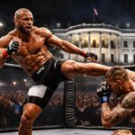 découvrez la promesse spectaculaire de ciryl gane pour son combat de mma à la maison blanche contre pereira. un affrontement à ne pas manquer, plein d'intensité et de talent.