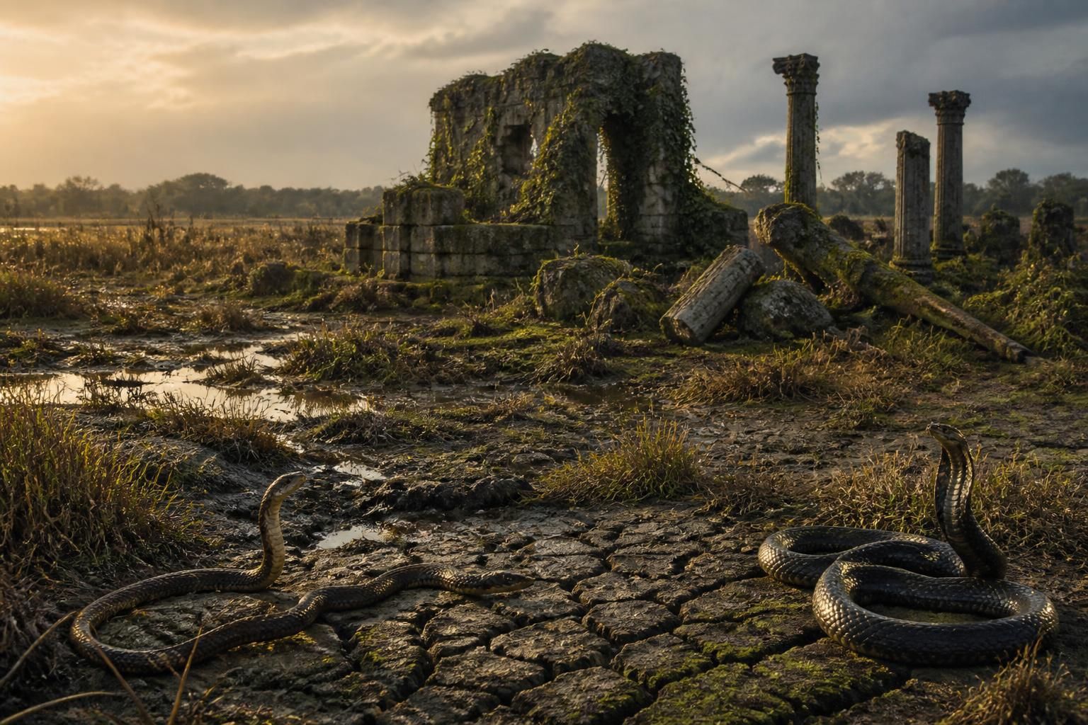 découvrez comment la plaine de la chaume à machecoul, riche en vestiges antiques, fait face à une crise écologique majeure due à la présence de serpents venimeux menaçant son équilibre naturel.