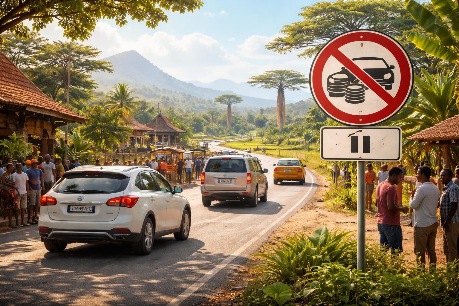 madagascar annonce la suspension de la taxe controversée sur les véhicules à moteur, offrant un soulagement temporaire aux automobilistes du pays.