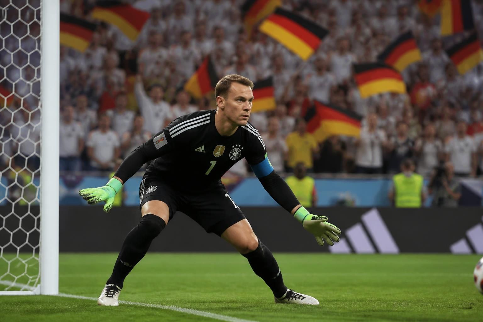 manuel neuer bat un nouveau record allemand en nombre de matchs joués en coupe du monde, consolidant sa place parmi les légendes du football.