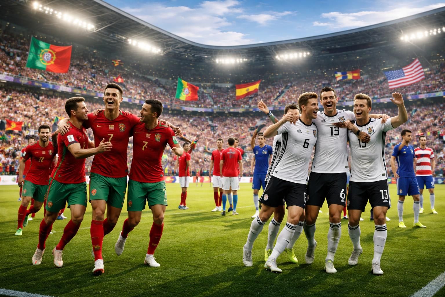 revivez les résultats du match amical où le portugal et l'allemagne ont remporté leur confrontation contre le chili et les états-unis, avec un aperçu des performances clés et des moments forts.
