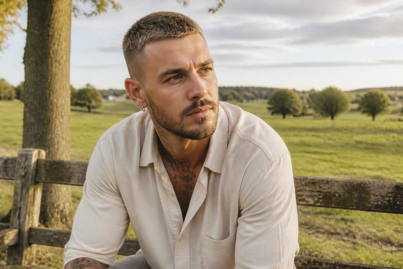 découvrez les confidences émouvantes de matt pokora qui exprime ses regrets après avoir révélé son traumatisme dans l'émission un dimanche à la campagne.