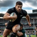 découvrez maxime lucu, symbole de maîtrise et de puissance, qui incarne l'excellence sur le terrain au service du rugby scapulaire.