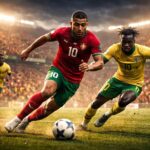 mbappé enflamme la can avec un duel spectaculaire entre le maroc et le sénégal, alors que les deux équipes se battent pour le titre de champion d’afrique.