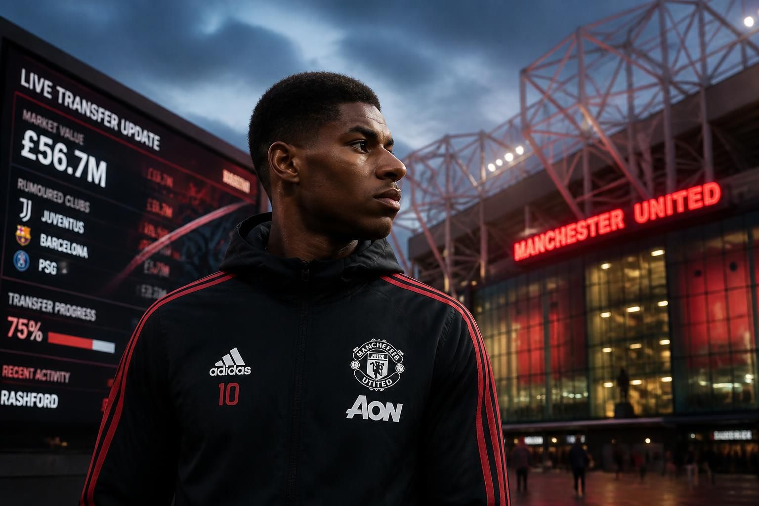 découvrez les dernières rumeurs du mercato avec manchester united qui considère le grand retour de marcus rashford dans l'équipe.