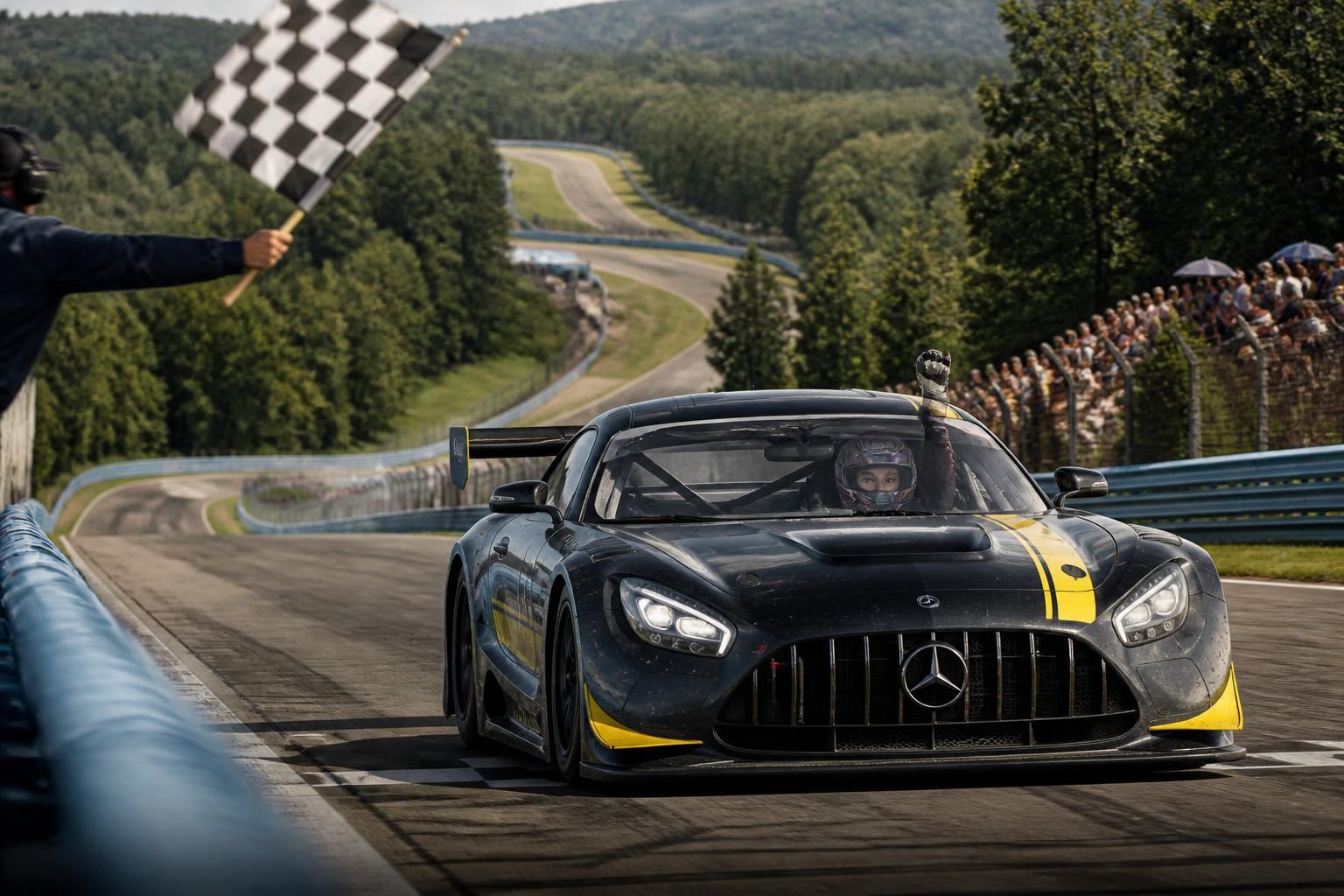 découvrez le triomphe de mercedes au michelin pilot challenge à watkins glen, où hannah grisham recrée un exploit historique de valérie limoges datant de 19 ans.