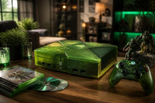 Microsoft-celebre-les-25-ans-de-la-Xbox-en-offrant-aux-fans-la-mythique-console-verte-translucide-640x427 Starfield sur PS5 : Une attente qui se prolonge !