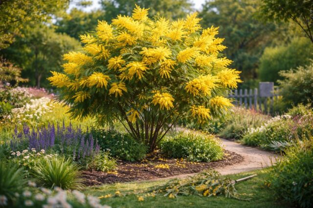 Mimosa-au-jardin-un-invite-a-double-tranchant-entre-risques-et-reglementations-expliques-640x427 Chantier à Toulouse : l'installation de nids artificiels pour protéger les hirondelles