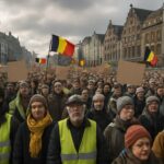 découvrez les détails de la mobilisation massive en belgique avec une grève nationale visant à défendre les retraites et protéger les droits des travailleurs.