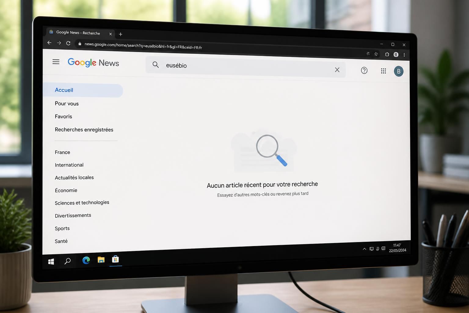 découvrez pourquoi aucun article récent sur eusébio n'apparaît dans google news depuis les dernières 4 heures et restez informé des mises à jour dès leur publication.