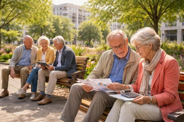 découvrez le montant moyen des pensions de retraite perçues par les français et comparez vos revenus pour mieux préparer votre avenir financier.