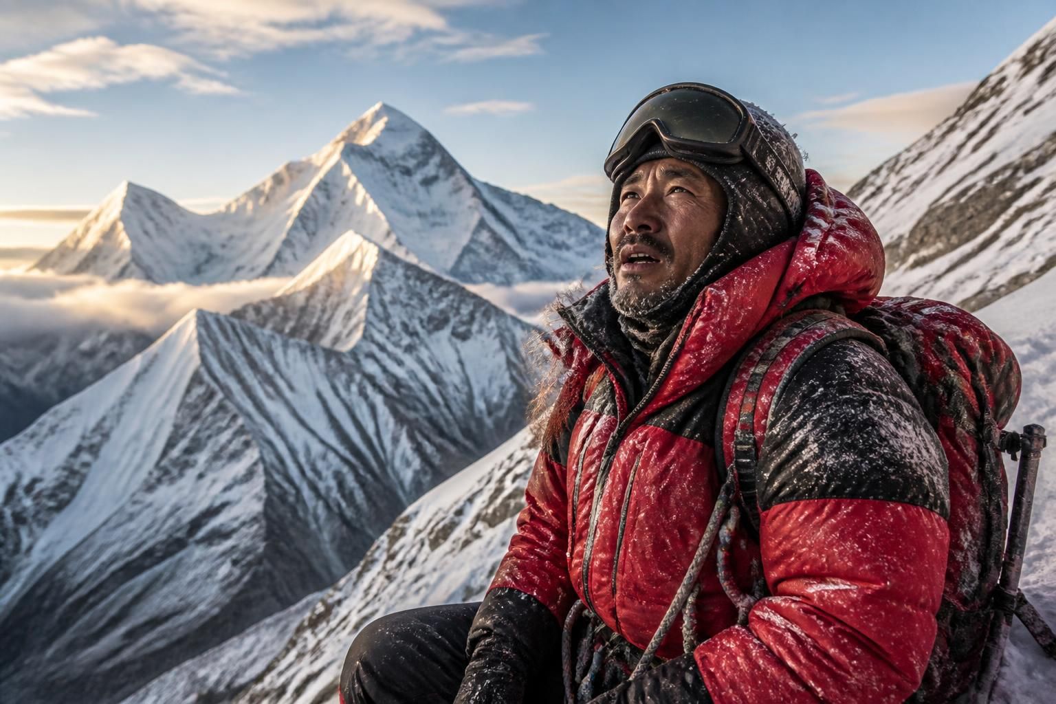 un grimpeur népalais présumé mort sur l'everest réapparaît vivant six jours après que tous les secours avaient cessé, offrant un incroyable témoignage de survie et d'espoir.