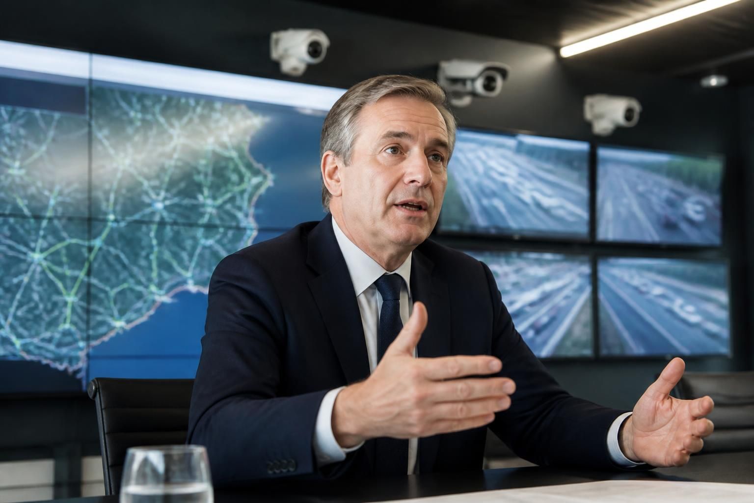 philippe tabarot, ministre des transports, soutient l'installation généralisée de caméras algorithmiques pour améliorer la sécurité et la gestion des transports.