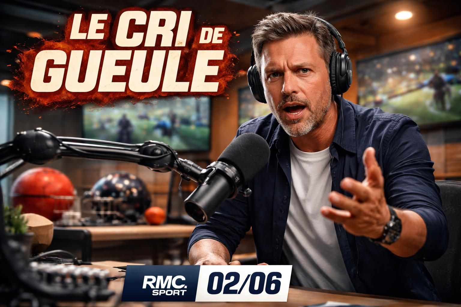écoutez le podcast le cri de gueule avec pierre sage sur rmc sport, diffusé le 02/06. un épisode captivant où pierre sage vous invite à prendre votre décision et à découvrir des analyses sportives passionnantes.