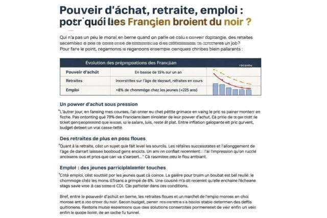 Pouvoir-dachat-retraite-emploi-le-moral-des-Francais-atteint-un-creux-historique-en-trois-ans-revele-lINSEE-640x427 Réforme des retraites, santé et pouvoir d'achat : les priorités clés du groupe Liot adressées à Michel