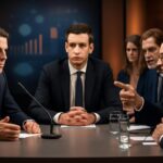 découvrez les points clés du débat animé entre attal, bardella et leurs adversaires autour du pouvoir d'achat, des retraites et de l'immigration.