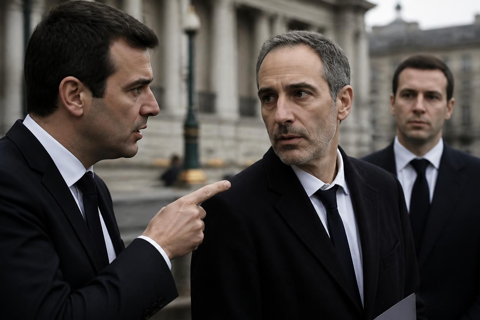 lors de la présidentielle 2027, bompard accuse glucksmann de soutenir indirectement bardella en critiquant régulièrement mélenchon, soulevant des tensions politiques importantes.