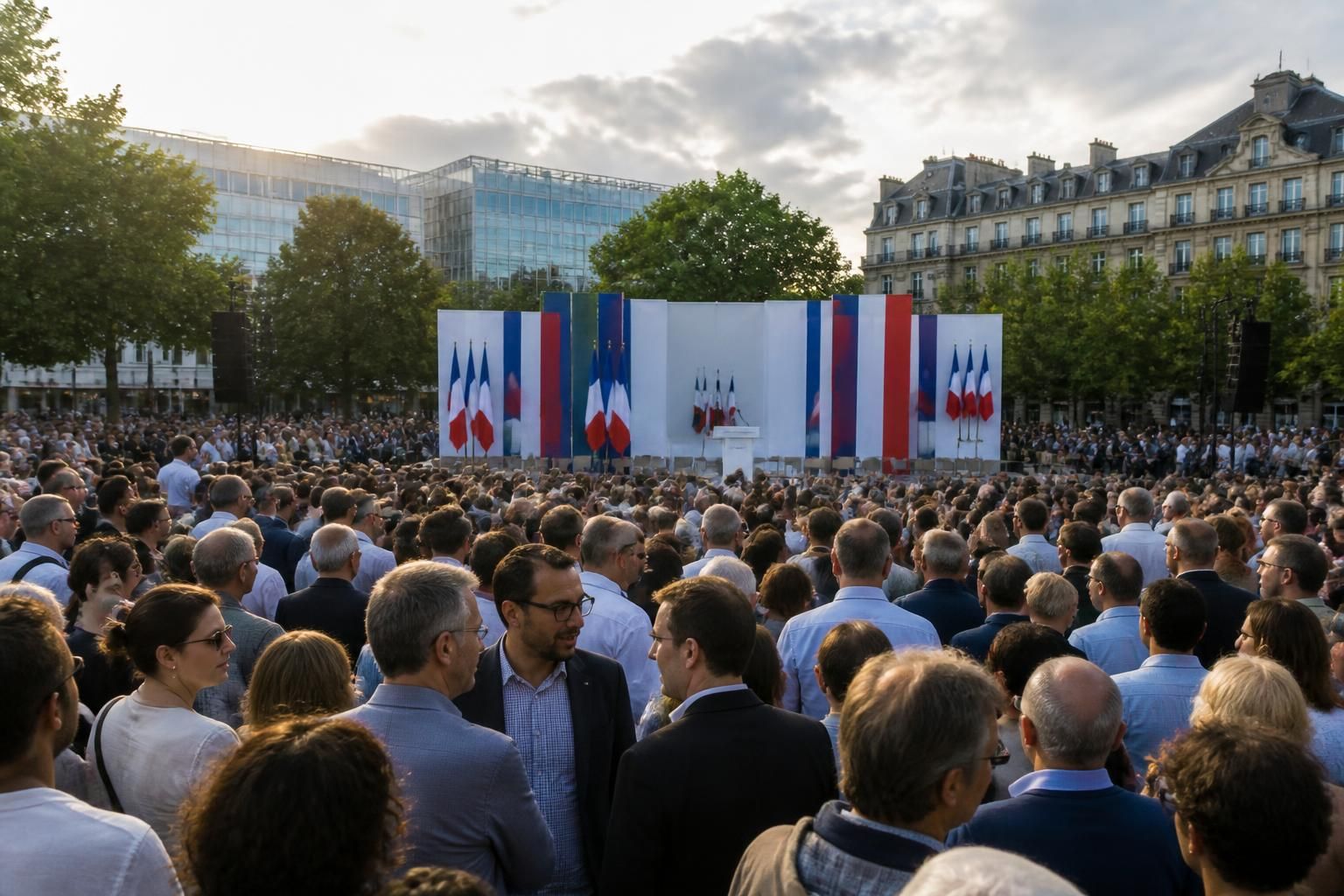 lors du meeting de retailleau pour la présidentielle 2027, les militants expriment leur confiance en la victoire tout en considérant également un vote pour édouard philippe.