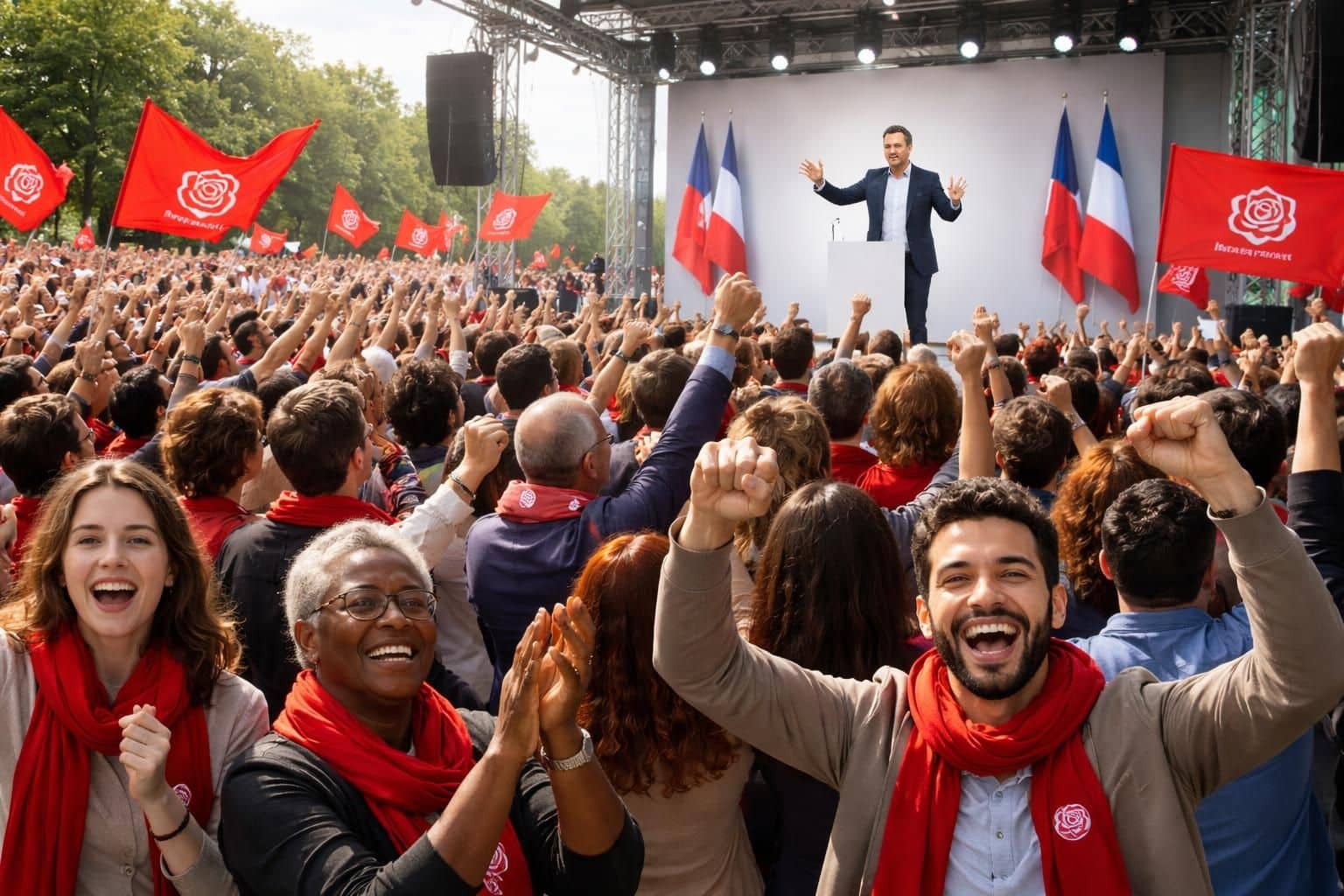 découvrez l'enthousiasme croissant des militants socialistes pour le projet du parti en vue de l'élection présidentielle de 2027, illustrant une forte adhésion et un engagement renouvelé.