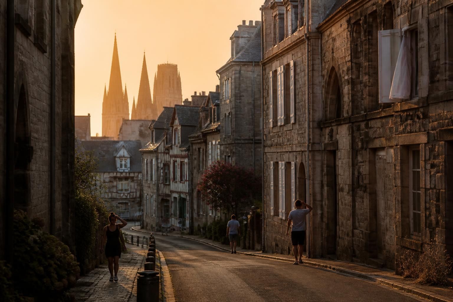 quimper se réveille enfin après une panne électrique géante. la nuit étouffante cède la place à une nouvelle journée marquée par une canicule intense.
